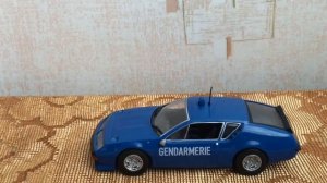ОБЗОР: RENAULT ALPINE A 310. (ПОЛИЦЕЙСКИЕ МАШИНЫ МИРА) DeAGOSTINI.