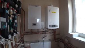 Монтаж котельной. Теплые полы как основное отопление 1 этажа частного дома. Минусы Stout и Rommer.