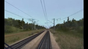 Муром - Арзамас-2. Вид из окна машиниста. (TRAINZ 12).