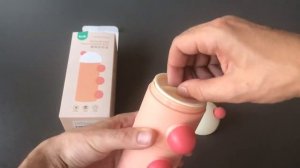 Контейнер для детских смесей Kub цвет Розовый