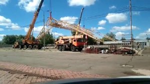 Монтаж и демонтаж крана козлового 12,5т АО «ДЖИРУЕТА» (Румыния)