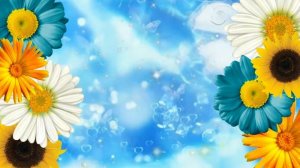 Футаж. Цветы