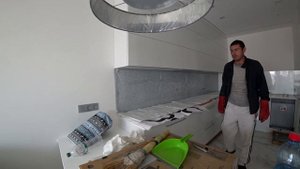 фартук из стекла на кухню демонтаж вторая квартира