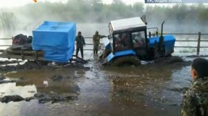 Уус-Алдан Тиит Арыытыгар үрэх уута суолу алдьатта