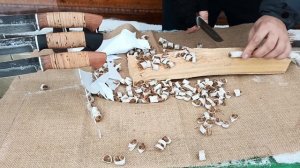 Сталь ХВ5 (алмазка). 500 резов по канату! Рабочие ножи!