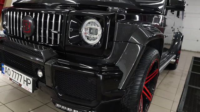 Обзор на улучшенный Mercedes G55 Kompressor AMG от нашего тюнинг-ателье Kubay Design