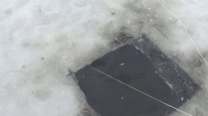 Финская доска для постановки сети под лёд.