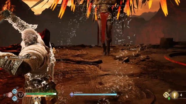 God of War the timing to dodge the "valhalla" stomp grapple in NG+ смотреть онлайн