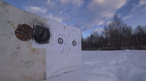 Охота на волка. Подготовка карабина Тигр 7,62х54R на дистанцию 200 метров.