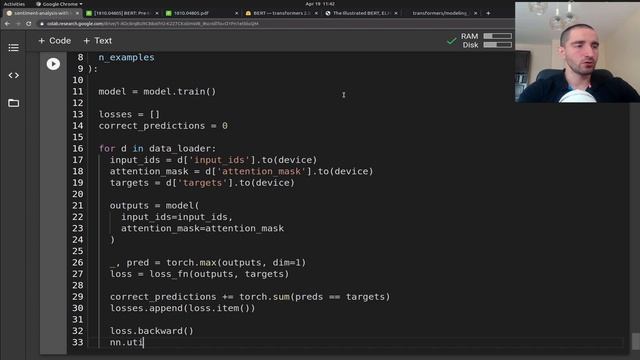 Text Classification | Sentiment Analysis with BERT using huggingface, PyTorch and Python Tutorial смотреть онлайн