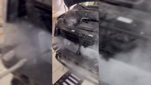 Мойка двигателя и радиатора паром фольксваген