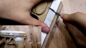 Как сделать Пистолет Макарова из дерева! \\ How to make a Makarov Pistol out of wood!