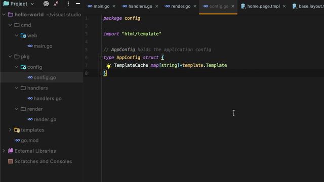 031 Setting application wide configuration