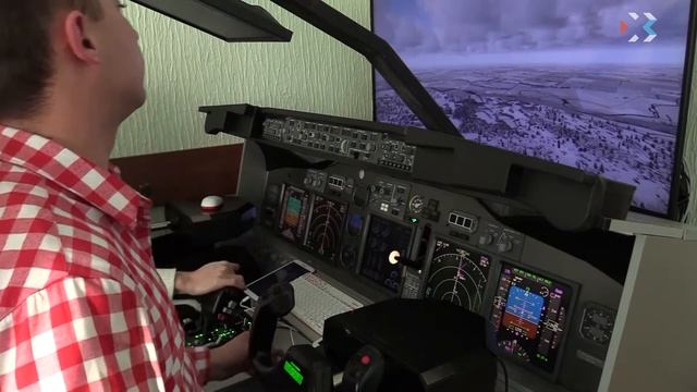 В Севастополе создан уникальный авиасимулятор