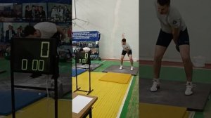 Толчок гирь 24 кг и рывок гири 24 кг. Регламент 5 минут.