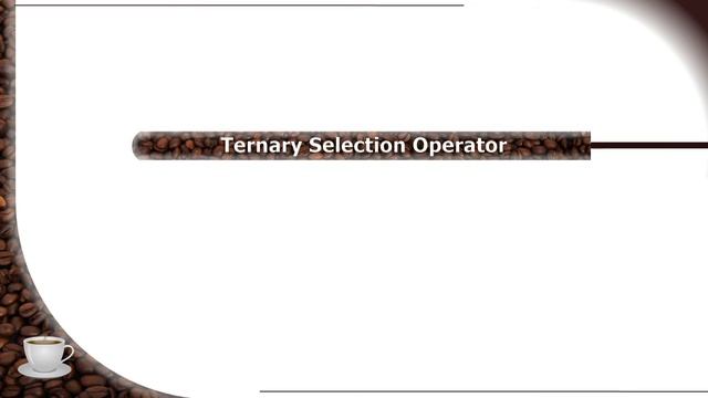 Java Selection Constructs - If-else, ternary operator, Switch etc. смотреть онлайн