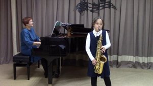 Колыбельная Клары - Саксофон - Самира Кутузова - 9 лет