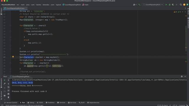 Repeating Character Count | JAVA 8 | Stream API