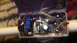 Самодельный импульсный металлоискатель "Vintik-PI". Готовый вид.