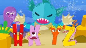 Follow Me ABC Bubbles! +ZooZooSong Best Kids Song Remix!  Halloween ABC Monster collection.