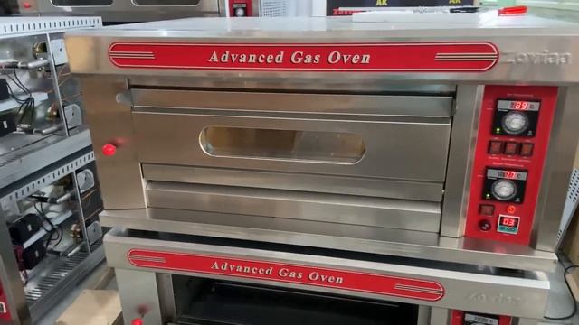 Commercial pizza oven Testing Before delivery of gas pizza oven смотреть онлайн