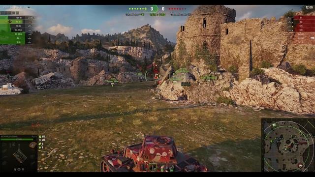 Pz.Kpfw. II Ausf. J. Премиальный ЛТ (Германия). Карта Рудники. №-2 смотреть онлайн