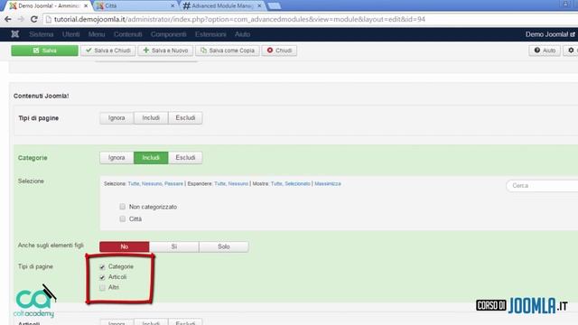La gestione avanzata dei moduli con Advanced Module Manager