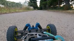 HSP Buggy 94166 Nitro 1/10 4WD Unboxing Super Test Two Speed Gas Powered RC Off-Road RTR Cras