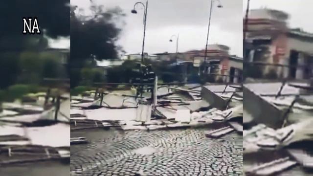 Extreme Weather in Italy today. Devastating storms, floods and strong winds смотреть онлайн
