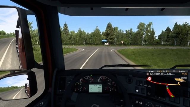 Турист. Посетить все города Скандинавии. Клайпеда - Сёдертелье ➣ Euro Truck Simulator 2. #318