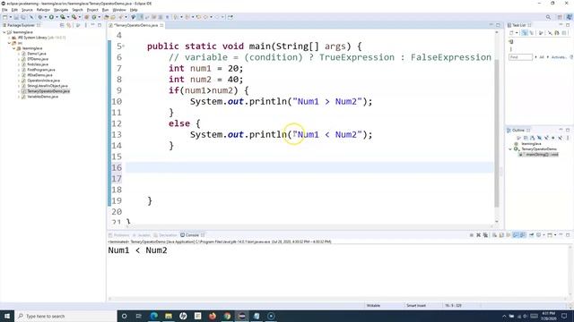 Java for Testers #9 - What is Ternary Operator in Java смотреть онлайн