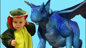 Динозавр - Веселые и развивающие мультфильмы -Детские песенки -Nikitenok TV