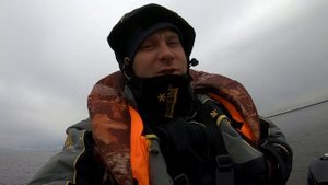 Ловля корюшки с лодки на Финском заливе 06.04.2020/ Южная дамба