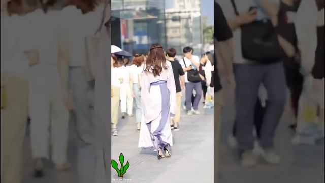 ?Hanfu(汉服)?Street Fashion??China Douyin/Tik Tok #04 смотреть онлайн