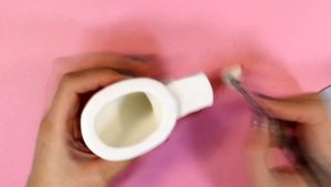 УНИТАЗ для КУКОЛ | ТУАЛЕТ в Кукольный Домик | DIY Мастер класс FIMO | Анна Оськина