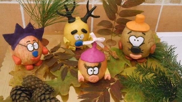 Поделка Дары Осени Своими Руками В Школу смотреть онлайн