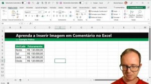 Aprenda a inserir imagem em comentário no Excel