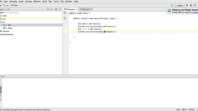 3.8 - Ключевое слово static смотреть онлайн