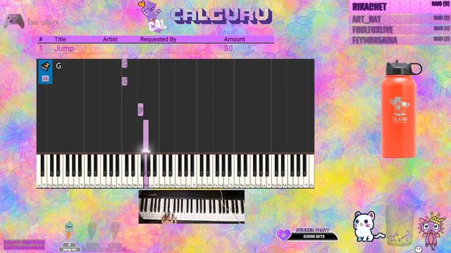 Beginner Piano practice - Jump смотреть онлайн