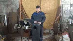 Эффективный теплообменник из газового баллона, пошаговая инструкция (часть 1)