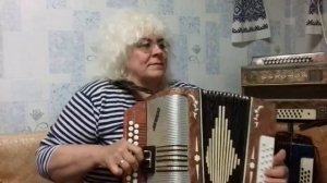 ☆ПЕСНЯ ВОЕННЫХ ЛЕТ☆ ГАЛИНА ГАРМОНИСТ (САМОУЧКА)