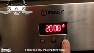 How to set/change the clock on Indesit Oven