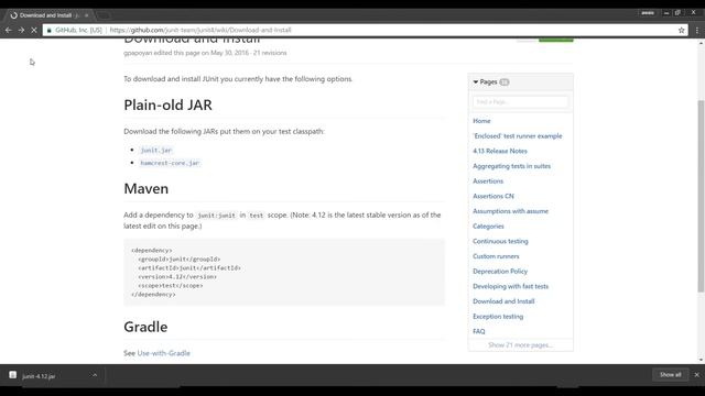 Unit Testing Java Application Using JUNIT Download and Install 02 смотреть онлайн