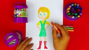 Царевна ВАСИЛИСА - как нарисовать Царевну из Мультика Царевны