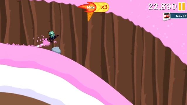 Ski Safari: Adventure Time - Stunt Skiing Endless Runner with Finn and BMO - New Update Gameplay смотреть онлайн