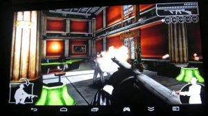 EXEQ AIM Pro (JXD s7800b) при подключении к ТВ, игра: HEIST The Score