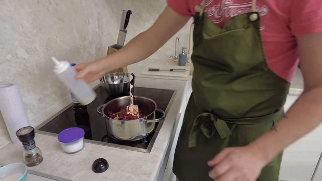 Борщ |Очень простой и быстрый рецепт борща с фасолью смотреть онлайн