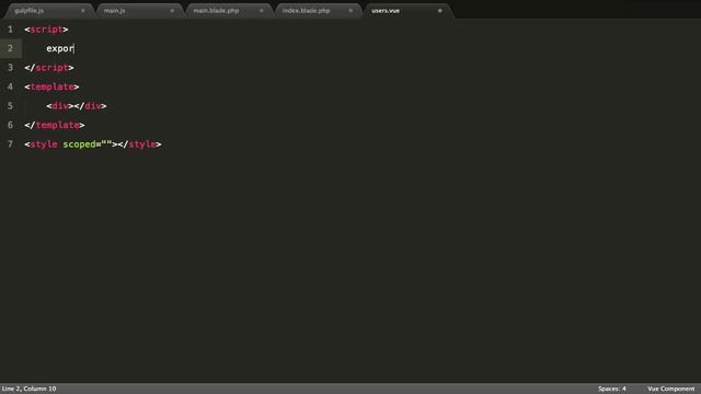 Utilização do Vue.js em uma aplicação Laravel смотреть онлайн
