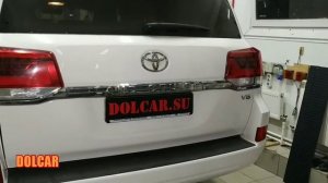 Установка электропривода крышки багажника Тойота Лэнд Крузер 200 / Toyota Land Cruiser 200