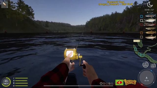 level◦спиннинг◦ТУНГУСКА◦ВОЛХОВ◦Русская рыбалка 4! смотреть онлайн